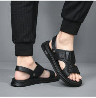 Nuevas Sandalias de Hombre 2025 Zapatos de Playa de Verano Estilo Doble Propósito para Conducir y Usar al Aire Libre Antideslizantes para Papá - details 6