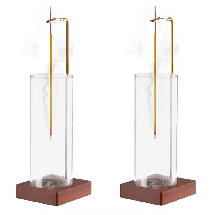 Marca - Soporte para Incienso de 2 Piezas - Quemador de Incienso-Volador-Aromaterapia - 1