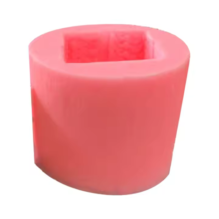 Molde de vela de silicona con forma de caja de regalo, molde de yeso para fabricación de jabón DIY - 1