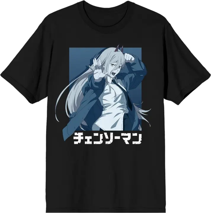Camiseta de motosierra para hombre, camisa de manga corta con cuello redondo, color negro, Pawa - 1