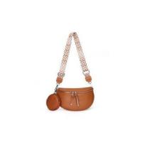Riñoneras de media luna para mujer, bolso de pecho informal de cuero PU con monedero pequeño, bolsos cruzados de viaje de gran capacidad - details 23