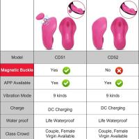 Vibrador portátil con aplicación Bluetooth para mujer, Control remoto inalámbrico, huevo vibrador, estimulador de clítoris, Juguetes sexuales femeninos para parejas - details 0