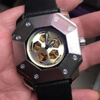 Reloj Mecánico Automático DUGARY Diseño de Fútbol Hueco Resistente al Agua Luminoso - details 0