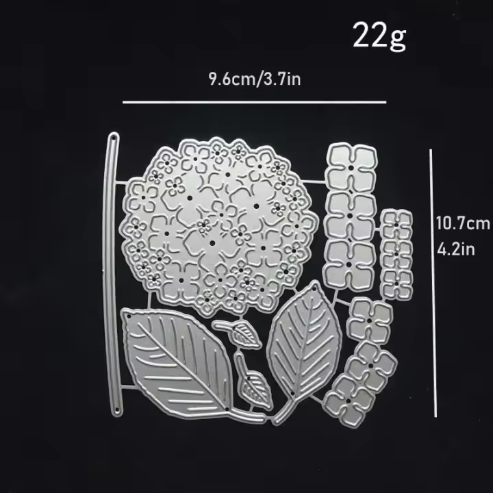 Troqueles de corte de Metal de hojas de flores, troqueles de álbum de recortes DIY, papel en relieve, sellos de álbum de fotos, molde de troquelado para fabricación de tarjetas, nuevo - 1
