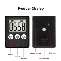 ​ Temporizador de cocina Digital ultrafino con pantalla LCD trasera magnética, accesorios de recordatorio de cuenta atrás de minutos - details 4