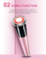 Masajeador Facial EMS, terapia de luz LED, vibración Sónica, tratamiento frío y caliente, cuidado de la piel, eliminación de arrugas, dispositivo de estiramiento de la piel - details 1
