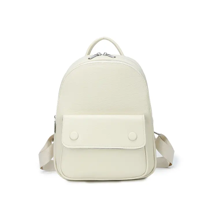 Mochila De cuero suave para mujer, morral de viaje sencillo, de alta sensibilidad, a la moda, novedad de 2025 - 1