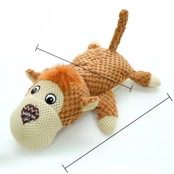 Juguete de Peluche para Mascotas de Larga Duración Cornelia de Película Multicolor para Perros y Gatos Juguete Dental para Animales de Estimação - 1
