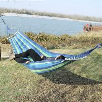 Hamaca de Camping para Jardín al Aire Libre con Correas para Colgar en el Árbol, Hamaca Duradera con Capacidad de Hasta 450 Libras, Hamaca Portátil con Bolsa de Viaje Perfecta para Acampar en Patio, Exterior/Interior (102,36 x 31,5 Pulgadas) - details 3