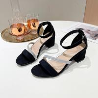 Sandalias de Mujer de Lujo con Tacón Alto Moda 2025 con Estilo Mezclado - details 11