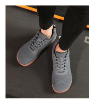 Zapatos deportivos de talla grande para mujer, Zapatillas de malla transpirable para correr, zapatos de viaje de suela suave ultraligeros, primavera y otoño, nuevos - details 5