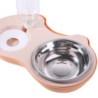 Cuencos desmontables creativos para mascotas, cuenco de alimentación doble de PP para perros, dispensador de agua automático antigolpes, suministros para mascotas - details 9