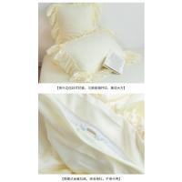 Juego de sábanas cepilladas lavadas con volantes, estilo princesa, hada dulce, 4 piezas - details 12