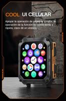 2024 Reloj Inteligente Militar para Hombre, Pantalla HD de 1,83