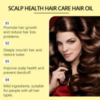El cuidado del cabello con ricino mejora el cabello seco y encrespado, hidrata y nutre el aceite esencial del cuero cabelludo - details 8