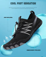 Zapatos de agua Unisex de verano para hombre, descalzos, cinco dedos, zapatos de natación acuáticos, transpirables, para senderismo, vadear, playa, zapatillas de deporte al aire libre - details 5