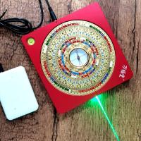 Wanfutang brújula Bagua de cobre puro infrarrojo feng shui láser de 5 pulgadas - details 5
