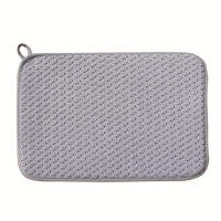 Estera de secado de platos de cocina en el gabinete, esteras de secado, mantel de mesa absorbente de microfibra, almohadilla de secado de drenaje antideslizante resistente al calor - details 5