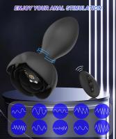 Vibrador Inalámbrico Masajeador de Cúrculo Anal con Control Remoto Estimulador de Prostata para Hombres Juguete Sexual Adulto Salud Sensual - details 1