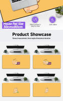 Alfombrilla de escritorio para teclado, alfombrilla de ratón antideslizante de Anime Extra grande y gruesa con dibujos de animales para oficina y videojuegos, gran oferta - details 3