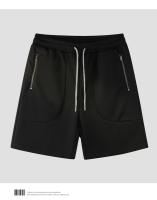2025 Nuevos pantalones cortos de moda Pantalones de cinco bolsillos de algodón de franela para hombres Pantalones sueltos transpirables para jóvenes Pantalones casuales de cinco bolsillos para estudiantes que corren Ropa de trabajo de sensación de hielo d - details 11