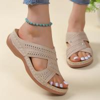 Sandalias de Verano para Mujer Zapatillas de Pie Non-Slip Zapatos de Cuña Talla Grande - details 12