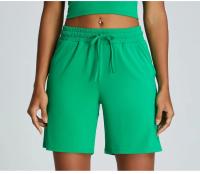 Pantalones cortos deportivos informales para mujer, ropa exterior de secado rápido, con cordón, para correr y Fitness - details 2