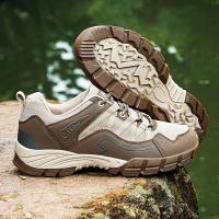 2025 zapatos de senderismo para hombre y mujer, zapatillas de deporte de malla, zapatos de montaña transpirables a la moda para niño, zapatos de trabajo para primavera, otoño y verano, Trekking al aire libre - details 46