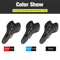 Asiento de Bicicleta WEST BIKING MTB Gel Comfort Foam Versátil para Ciclismo BMX Sin Dolor de Silla Hecho de Cuero PU - details 5