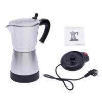 Cafetera de espresso eléctrica, dispositivo con base, para 6 tazas de espresso, 300ML, 480W - details 1