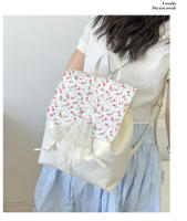 Mochila Floral de Estilo Japonés Ligera de Primavera-Verano Bolso Escolar Casual para Mujeres - details 5