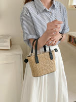 Diseño de bolso bolso de mujer bolso de paja nuevo bolso de playa de verano bolso tejido de moda bolso de mensajero - details 7