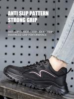 Zapatos de Trabajo de Seguridad de Verano para Mujer Botas de Punta de Acero Indestructible - details 10