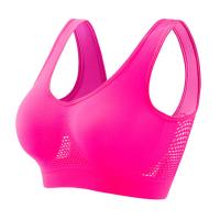 Parte de atrás bonita, Sujetador deportivo a prueba de golpes para correr, Fitness, colección superior antiflacidez, soporte suave, chaleco de Yoga de alta resistencia para mujer - details 1