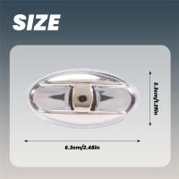 Luces laterales para guardabarros de coche, luz de giro para Citroen C2 Elysee Picasso Peugeot 307 206, 2 uds. - details 5