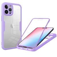 Funda completa para teléfono, cubierta protectora 360 para iP 15, 14, 13, 12, 11 Pro Max con película incorporada - details 12