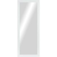 Espejo Pared Cuerpo Entero 35x140cm-Marco Exterior 42x147cm MOD-128 Blanco-Raya - details 0