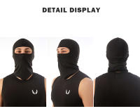 Máscara de ciclismo para motocicleta, pasamontañas de cubierta completa, sombrero, pasamontañas de secado rápido, licra, esquí, cuello, sol de verano, protección Ultra UV - details 4