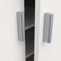 Dos Puertas con Seis estantes, Color Blanco, Medidas 55 x 108 x 36 cm - details 4