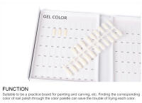 Herramienta de Color para Uñas KADS 120 Tips Carta de Colores para Manicura Gel Ejemplo de Salón Mostrador de Arte de Uñas Herramienta de Exhibición de Colores - details 2