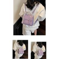 Mochila De Moda Mujer 2025 Nueva Mochila Simple Mochila Pequeña De Viaje De Ocio - details 7