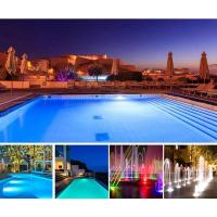 Luz LED RGB para piscina de pared subacuática con cola de pez para natación, 35W, iluminación exterior para hoteles y villas, duradera, instalación, - details 1