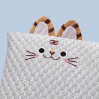 Funda de almohada con diseño de dibujos animados para verano, funda de almohada Rectangular con bordado de animales, funda de almohada refrescante con cremallera, 2 uds. - details 4
