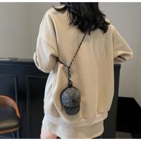 Gorra de béisbol vaquera, bolso cruzado, bolsa de almacenamiento para auriculares, Mini sombrero Harajuku, billetera, monedero de lona portátil de estilo coreano para uso diario - details 20