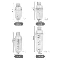 Coctelera de plástico para el hogar, utensilios de bar, taza mezcladora de vino, 1 piezas, 300ml/500ml/700ml/1000ml - details 5