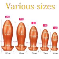Empaque privado Juguete sexual BDSM sexy Enorme tapón Juguetes sexuales para mujeres Masajeador de próstata para hombres Dildo grande Tapones anales Sexshop Tapón anal para adultos - details 1