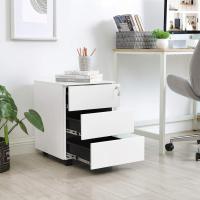 Metálico, Soporte para Impresora, con Cerradura, 3 Cajones, Premontado, Oficina, Oficina Casa, - details 1