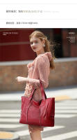 Bolso de mujer de piel de vaca de primera capa, nuevo bolso de gama alta, bolso de hombro de mujer de gran capacidad de cuero genuino de moda. - details 7