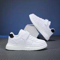 Zapatillas De Deporte Transpirables Para Niños Y Niñas, Calzado Deportivo Informal Para Correr, Suela Blanda Antideslizante De Cuero, Tenis Blancos Para Exteriores - details 8