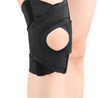 Rodillera deportiva elástica para hombre y mujer, rodillera de seguridad transpirable, Protector de pierna, correa Ajustable - details 4